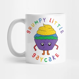 Grumpy Little Gaycake Purple Verson Mug